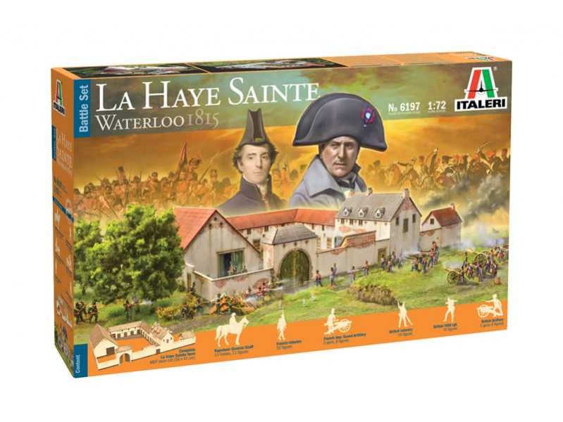 Waterloo 1815: La Haye Sainte (1:72) Italeri 6197 - Waterloo 1815: La Haye Sainte