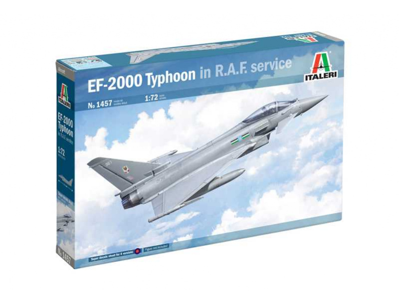 Eurofighter Typhoon EF-2000 "In R.A.F. Service" (1:72) Italeri 1457 - Eurofighter Typhoon EF-2000 "In R.A.F. Service"