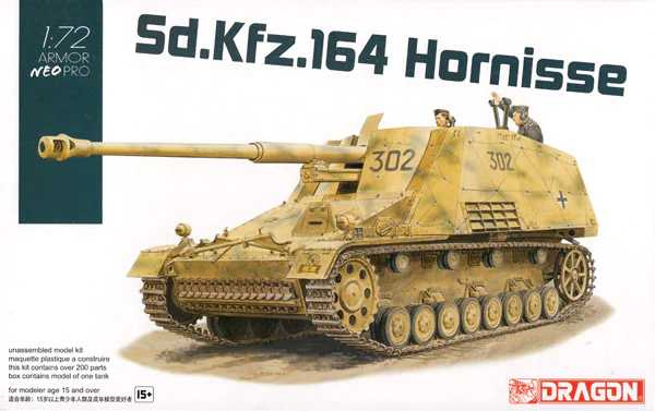 Sd.Kfz.164 Hornisse w/NEO Track (1:72) Dragon 7625 - Sd.Kfz.164 Hornisse w/NEO Track