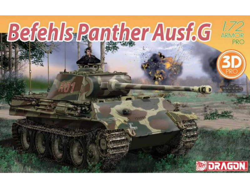 Befehls Panther Ausf.G (1:72) Dragon 7698 - Befehls Panther Ausf.G
