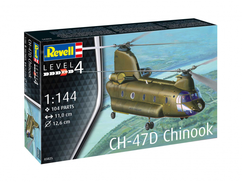 CH-47D Chinook (1:144) Revell 03825 - CH-47D Chinook