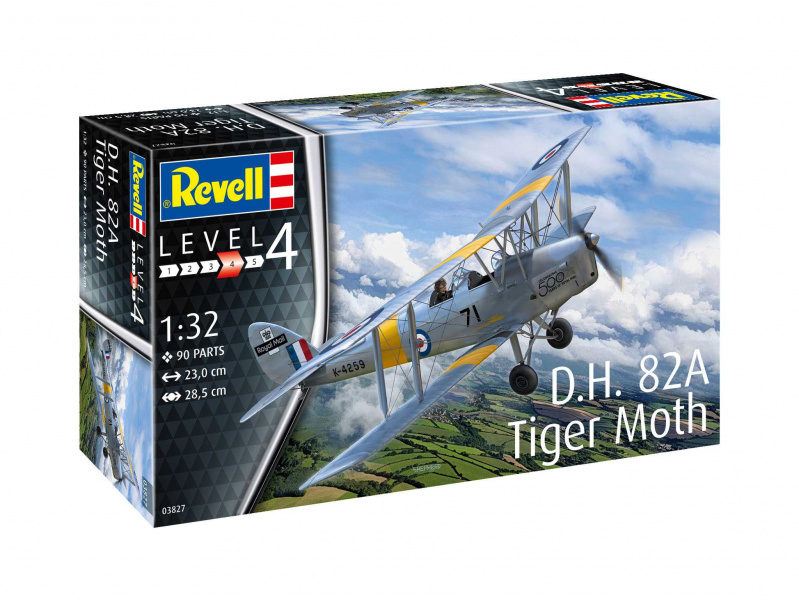D.H. 82A Tiger Moth (1:32) Revell 03827 - D.H. 82A Tiger Moth