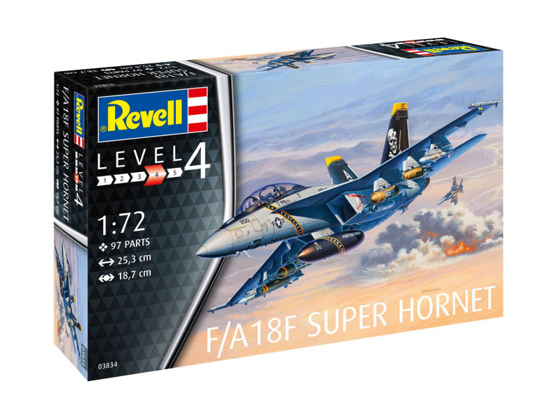F/A18F Super Hornet (1:72) Revell 03834 - F/A18F Super Hornet