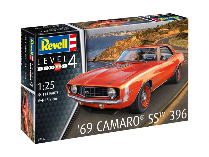 69 Camaro SS (1:25) Revell 07712 - 69 Camaro SS