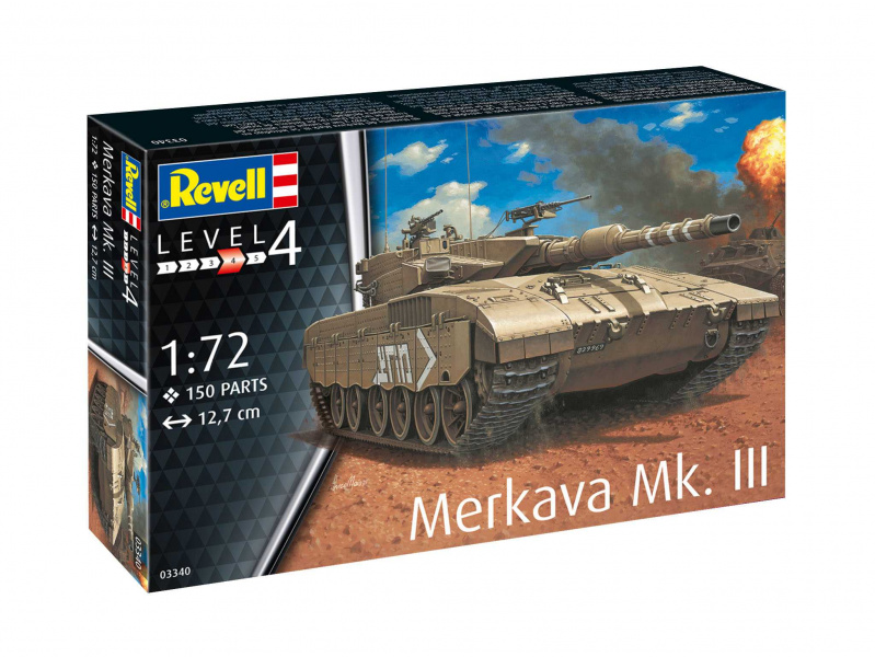 Merkava Mk.III (1:72) Revell 03340 - Merkava Mk.III