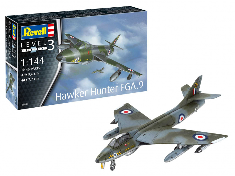 Hawker Hunter FGA.9 (1:144) Revell 63833 - Hawker Hunter FGA.9
