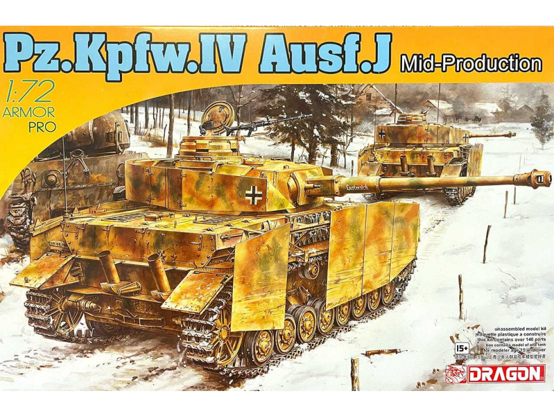 Pz.Kpfw.IV Ausf.J MID PRODUCTION (1:72) Dragon 7498 - Pz.Kpfw.IV Ausf.J MID PRODUCTION