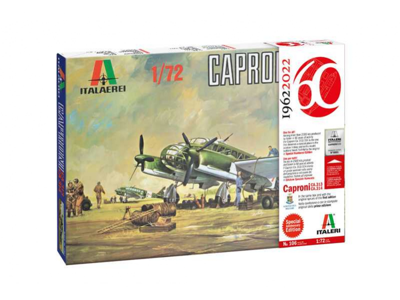 Caproni Ca. 313/314 (Vintage Limited Edition) (1:72) Italeri 0106 - Caproni Ca. 313/314 (Vintage Limited Edition)