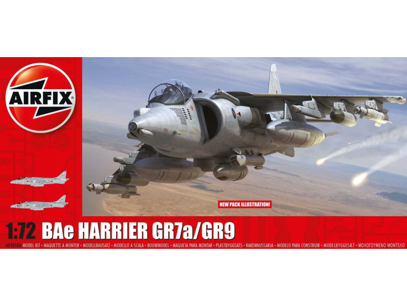 BAE Harrier GR9 (1:72) Airfix A04050A - BAE Harrier GR9