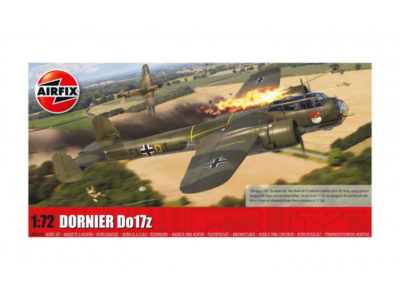 Dornier Do.17z (1:72) Airfix A05010A - Dornier Do.17z