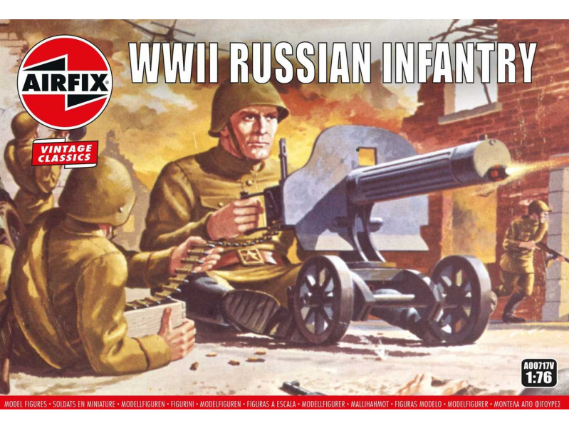 Russian Infantry (1:76) Airfix A00717V - Russian Infantry