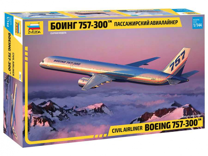 Boeing 757-300 (1:144) Zvezda 7041 - Boeing 757-300
