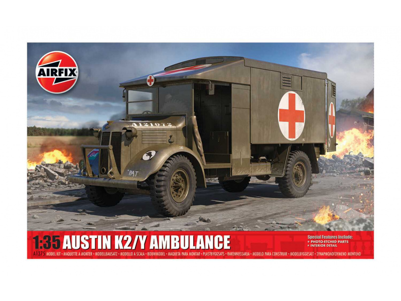 Austin K2/Y Ambulance (1:35) Airfix A1375 - Austin K2/Y Ambulance