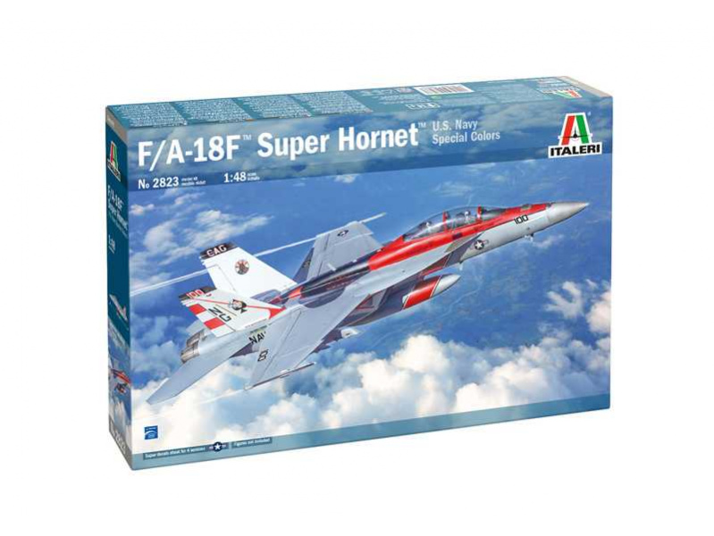 F/A-18F Hornet U.S. Navy Special Colors (1:48) Italeri 2823 - F/A-18F Hornet U.S. Navy Special Colors