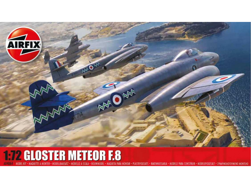 Gloster Meteor F.8 (1:72) Airfix A04064 - Gloster Meteor F.8