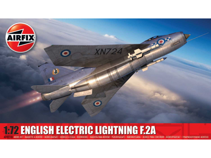 English Electric Lightning F2A (1:72) Airfix A04054A - English Electric Lightning F2A