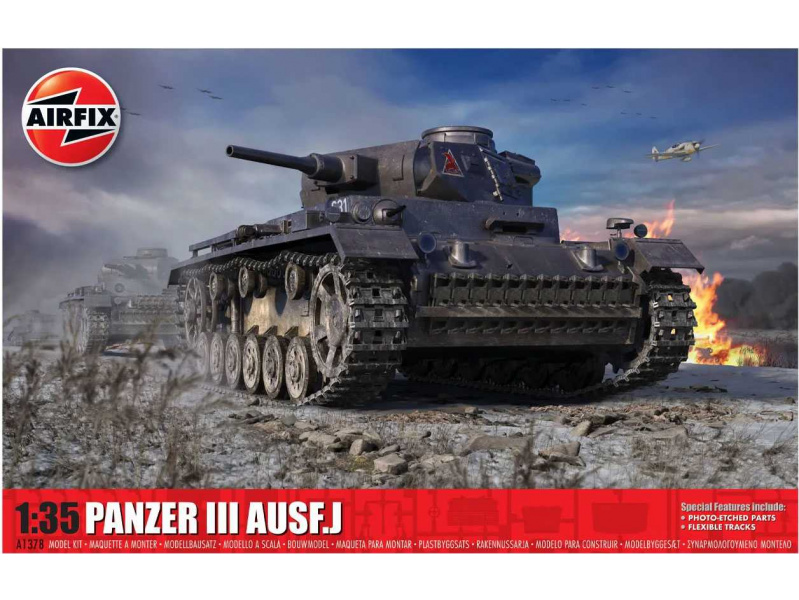 Panzer III AUSF J (1:35) Airfix A1378 - Panzer III AUSF J