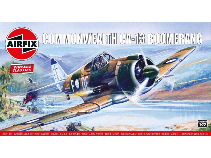 Commonwealth CA-13 Boomerang (1:72) Airfix A02099V - Commonwealth CA-13 Boomerang