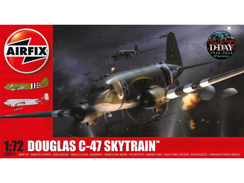 Douglas C-47 A/D Skytrain (1:72) Airfix A08014 - Douglas C-47 A/D Skytrain