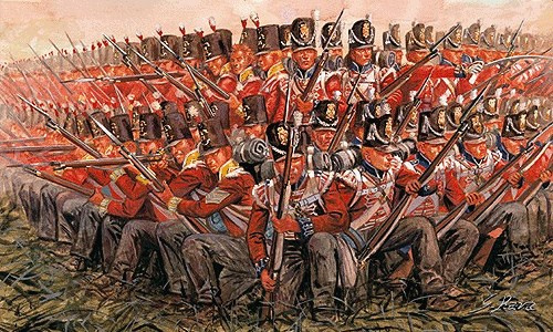 NAPOLEONIC WARS - BRITISH INFANTRY 1815 (1:72) Italeri 6095 - NAPOLEONIC WARS - BRITISH INFANTRY 1815