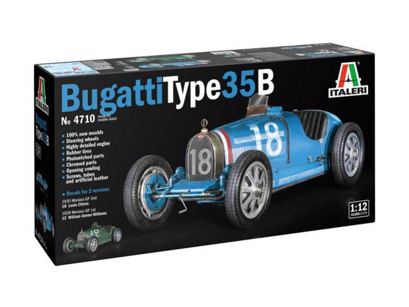 Bugatti Type 35B (1:12) Italeri 4710 - Bugatti Type 35B