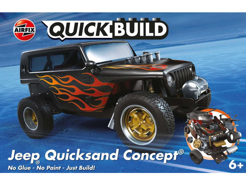 Jeep Quicksand Concept Airfix J6038 - Jeep &apos;Quicksand&apos; Concept