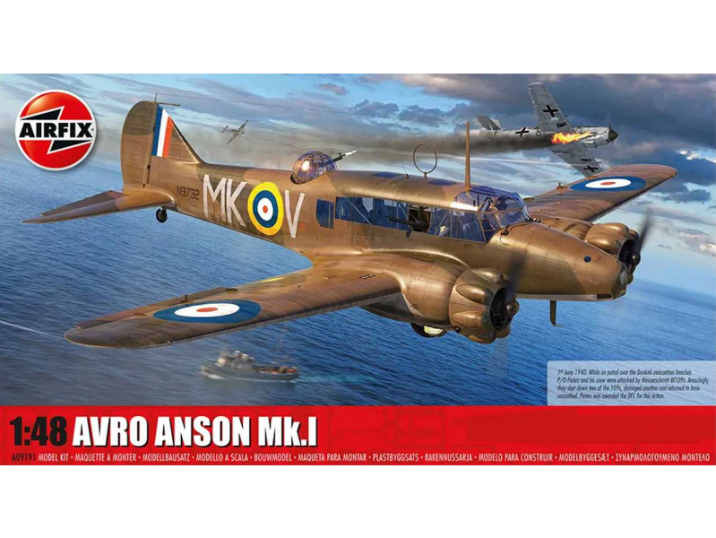 Avro Anson Mk.I (1:48) Airfix A09191 - Avro Anson Mk.I
