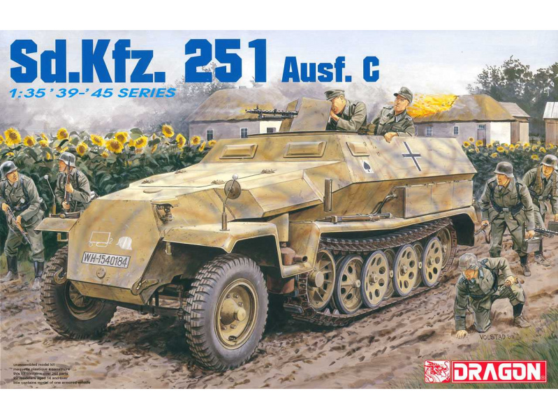 Sd.Kfz.251/1 Ausf.C (1:35) Dragon 6187 - Sd.Kfz.251/1 Ausf.C