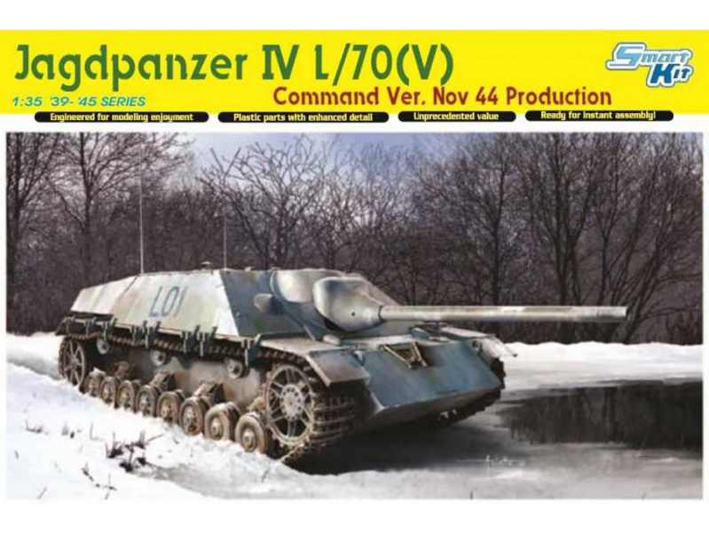 Jagdpanzer IV L/70(V) Command Ver. Nov. 44 Production (1:35) Dragon 6978 - Jagdpanzer IV L/70(V) Command Ver. Nov. 44 Production
