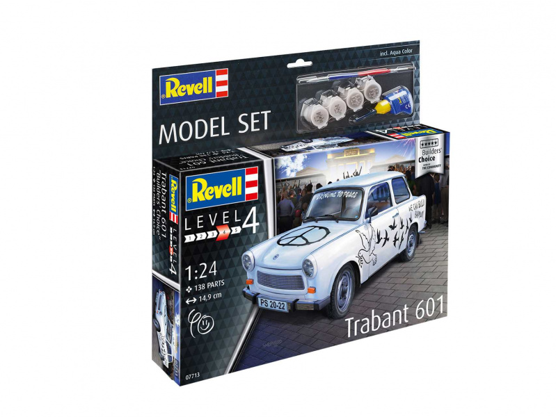 Trabant 601S "Builder's Choice" (1:24) Revell 67713 - Trabant 601S "Builder&apos;s Choice"