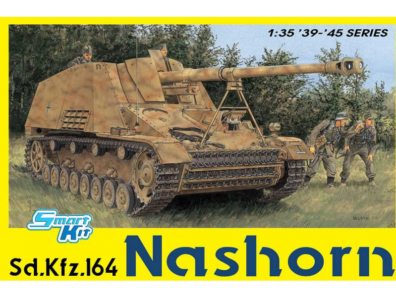 Sd.Kfz.164 Nashorn (4 in 1) (SMART KIT) (1:35) Dragon 6459 - Sd.Kfz.164 Nashorn (4 in 1) (SMART KIT)