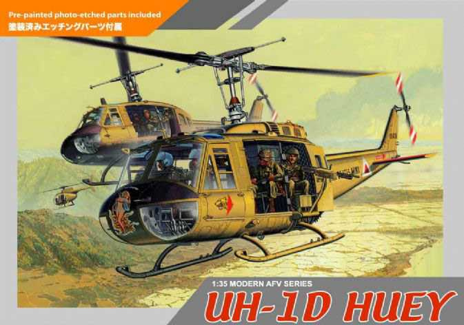 UH-1D HUEY (1:35) Dragon 3538 - UH-1D HUEY