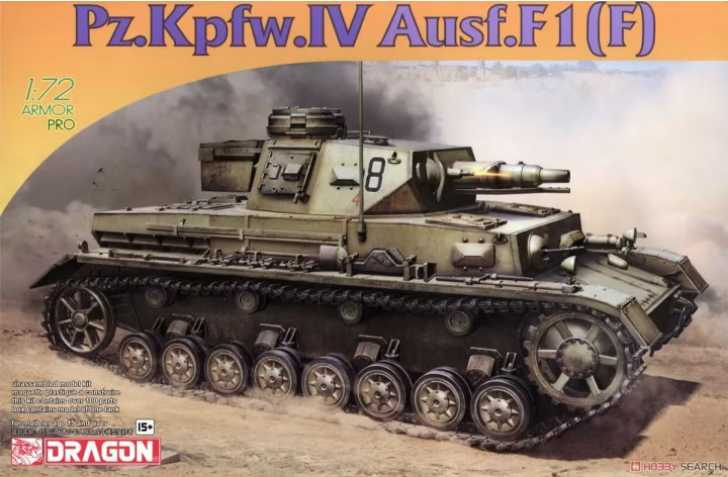 Pz.Kpfw.IV Ausf.F1(F) (1:72) Dragon 7609 - Pz.Kpfw.IV Ausf.F1(F)