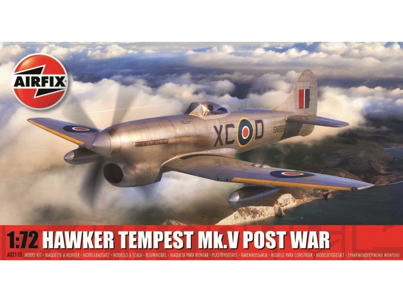 Hawker Tempest Mk.V Post War (1:72) Airfix A02110 - Hawker Tempest Mk.V Post War