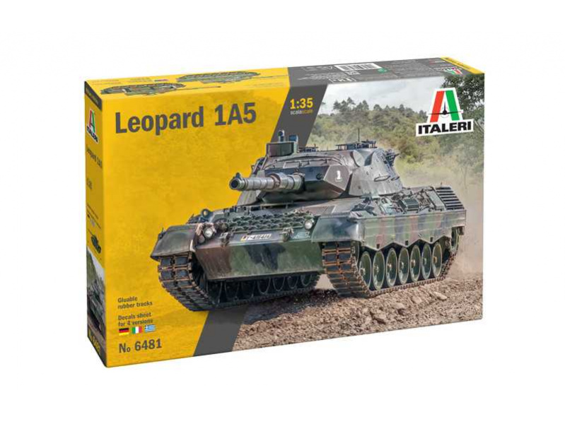 LEOPARD 1 A5 (1:35) Italeri 6481 - LEOPARD 1 A5