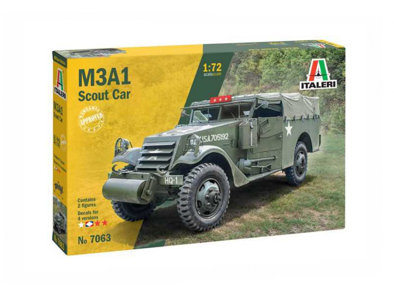 M3A1 Scout Car (1:72) Italeri 7063 - M3A1 Scout Car