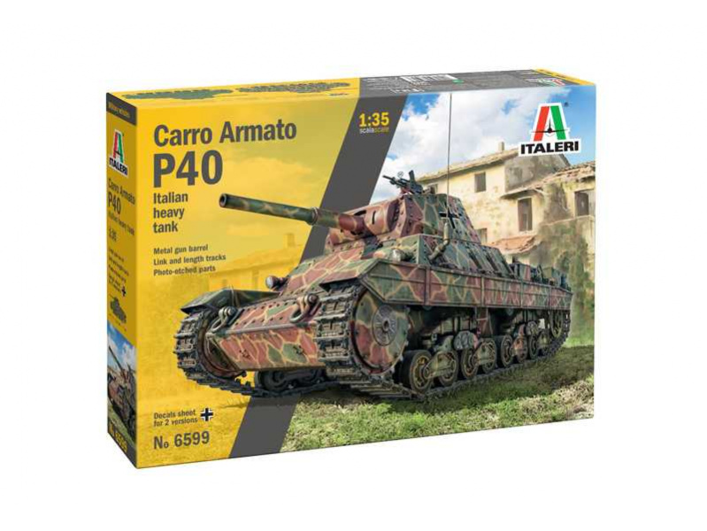 CARRO ARMATO P 40 (1:35) Italeri 6599 - CARRO ARMATO P 40