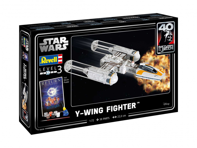 Y-wing Fighter (1:72) Revell 05658 - Y-wing Fighter