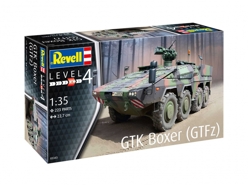 GTK Boxer GTFz (1:35) Revell 03343 - GTK Boxer GTFz