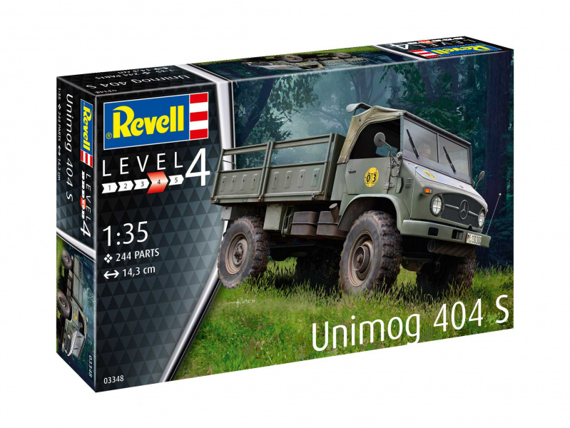 Unimog 404 S (1:35) Revell 03348 - Unimog 404 S
