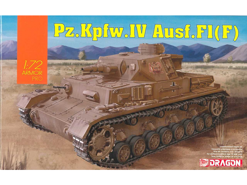 Pz.Kpfw.IV Ausf.F1(F) (1:72) Dragon 7560 - Pz.Kpfw.IV Ausf.F1(F)