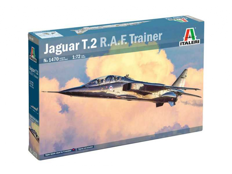 Jaguar T.2 R.A.F. Trainer (1:72) Italeri 1470 - Jaguar T.2 R.A.F. Trainer