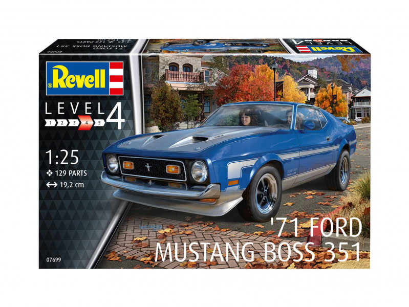 71 Mustang Boss 351 (1:25) Revell 67699 - 71 Mustang Boss 351