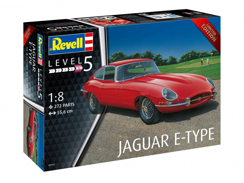 Jaguar E-Type (1:8) Revell 07717 - Jaguar E-Type