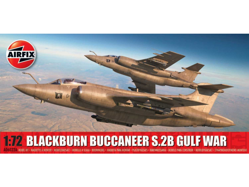 Blackburn Buccaneer S.2 GULF WAR (1:72) Airfix A06022A - Blackburn Buccaneer S.2 GULF WAR