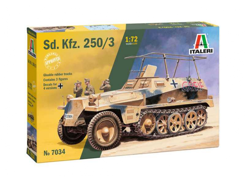 Sd. Kfz. 250/3 (1:72) Italeri 7034 - Sd. Kfz. 250/3