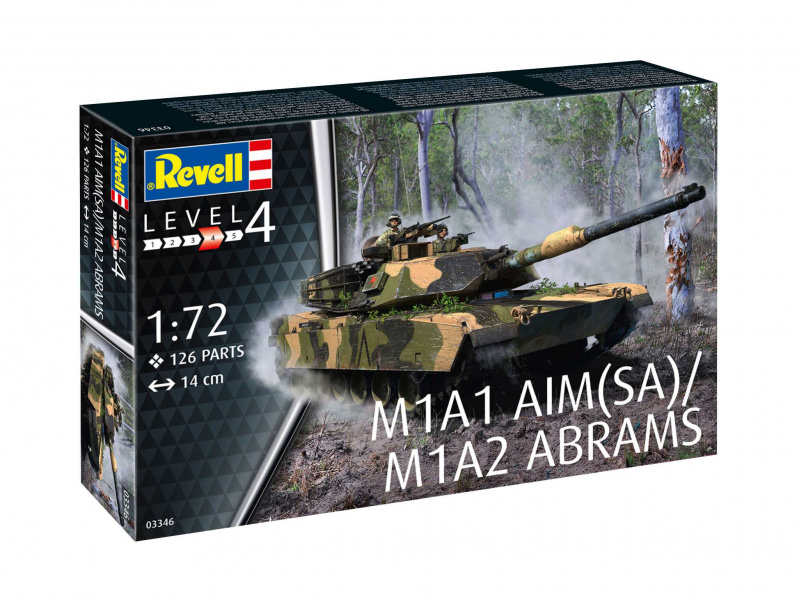 M1A2 Abrams (1:72) Revell 03346 - M1A2 Abrams