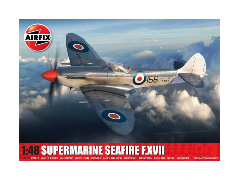 Supermarine Seafire F.XVII (1:48) Airfix A06102A - Supermarine Seafire F.XVII