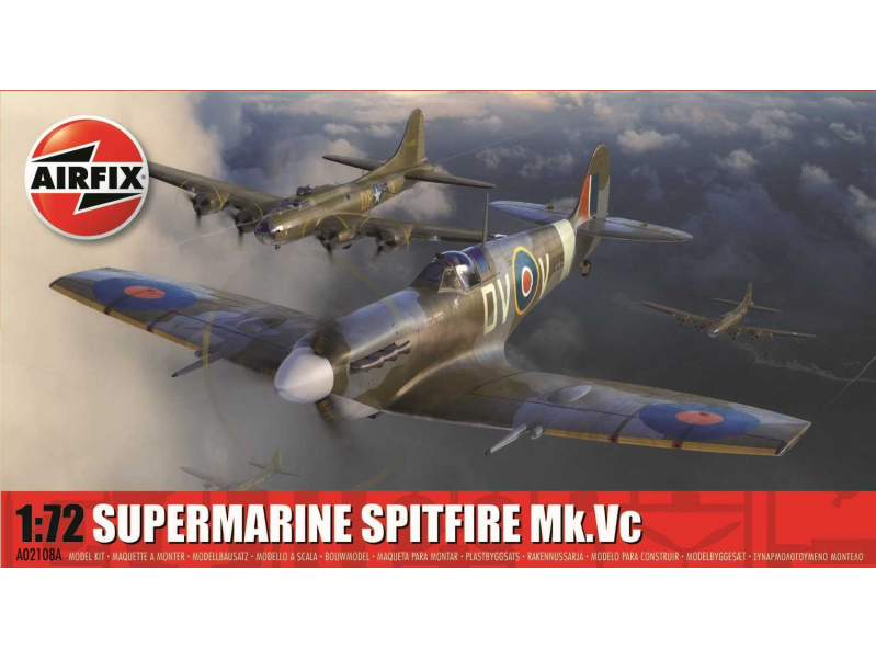 Supermarine Spitfire Mk.Vc (1:72) Airfix A02108A - Supermarine Spitfire Mk.Vc
