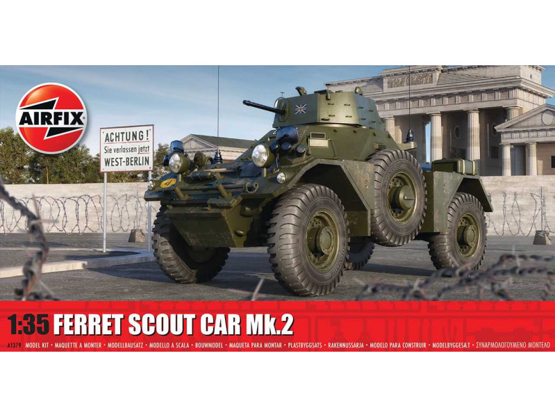 Ferret Scout Car Mk.2 (1:35) Airfix A1379 - Ferret Scout Car Mk.2